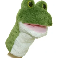Toys>10" Aurora Plush Frog Hand Puppet - Your Source for Gaming Essentials