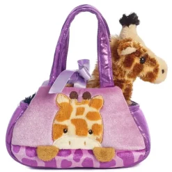 Toys>7" Peek-A-Boo - Giraffe Pet Carrier Aurora Plush Stuffed Animal - Your Source for Gaming Essentials