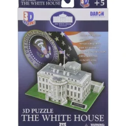Toys>64 Piece 11" 3D Puzzle Model Kit - The White House - Your Source for Gaming Essentials