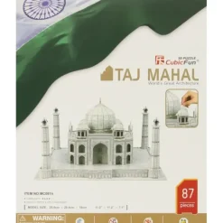 Toys>87 Piece 3D Puzzle Model Kit - Taj Mahal - Your Source for Gaming Essentials