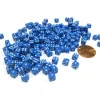 Dice>200 Six Sided D6 5mm .197 Inch Die Small Tiny Mini Miniature Blue Dice - Your Source for Gaming Essentials