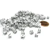 Dice>200 Six Sided D6 5mm .197 Inch Die Small Tiny Mini Miniature White Dice - Your Source for Gaming Essentials