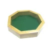Dice>10" Wood Dice Tray with Green Felt Bottom - Rolling Dice Wooden Tray - Your Source for Gaming Essentials
