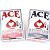 Cards>Ace Standard Size Pinochle Playing Cards - 1 Red Deck and 1 Blue Deck - Your Source for Gaming Essentials