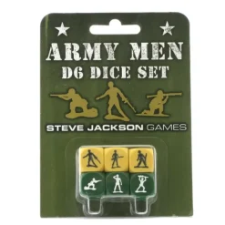 Dice>Army Men D6 Dice Set - 12 Pieces - Your Source for Gaming Essentials