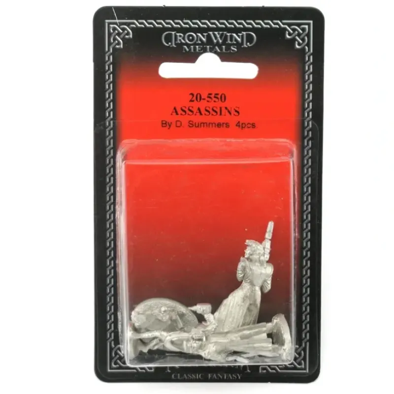 Assassins (4) #20-550 Shadowrun RPG Metal Ral Partha Figure - Your Source for Gaming Essentials* Outlet
