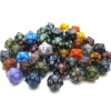 Dice>Bag Of 50 Assorted Loose Speckled Polyhedral 19mm D20 Chessex Dice - Your Source for Gaming Essentials