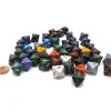 Dice>Bag of 50 Assorted Loose Speckled Polyhedral 15mm D8 Dice - Your Source for Gaming Essentials