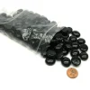 Board Games>Bag of 100 Glass Stones Game Markers - Black - Your Source for Gaming Essentials