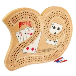 Cards>Bicycle 29 Cribbage Board with Pegs - Your Source for Gaming Essentials