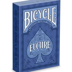 Cards>Bicycle Euchre Playing Cards - 1 Double Deck (1 Sealed Pack Contains 2 Euchre Decks) - Your Source for Gaming Essentials