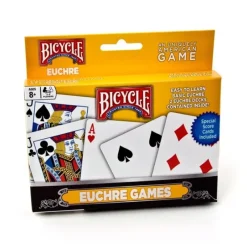 Cards>Bicycle Euchre Playing Cards - 1 Set of 2 Euchre Decks - Your Source for Gaming Essentials