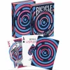 Cards>Bicycle Hypnosis V2 Blue & Pink Playing Cards - 1 Deck - Your Source for Gaming Essentials