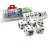 Dice>Black Cow Dice Game 5 Dice Set with Travel Tube and Instructions - Your Source for Gaming Essentials