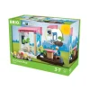 Toys>BRIO 13 Piece Ice Cream Shop Building with People and Accessories - Your Source for Gaming Essentials