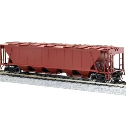 Best Broadway Limited 1890 HO H32 5-Bay Covered Hopper (Pack of 4) Undecorated - Your Source for Gaming Essentials Trains