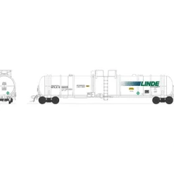 Discount Broadway Limited 6111 HO Linde High-Capacity Cryogenic Tank Car Ready to Run - Your Source for Gaming Essentials Trains