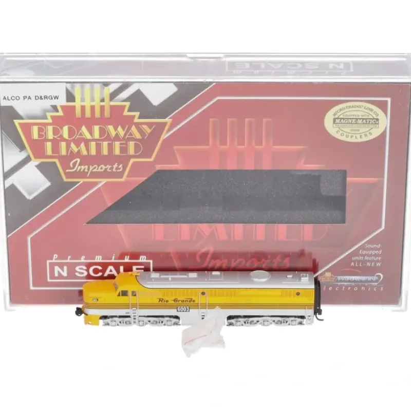 New Broadway Limited 3089 N Denver & Rio Grande Western Alco PA1 #6003 - Your Source for Gaming Essentials Trains