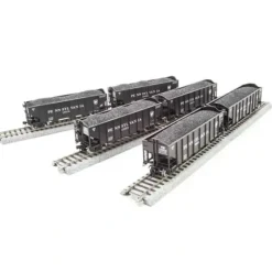 Best Broadway Limited 3118 N PRR N&W Class H2A 3-Bay Hopper w/Load Set C (Pack of 6) - Your Source for Gaming Essentials Trains