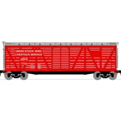 New Broadway Limited 3358 N Union Stock Yards PRR K7 Stock Car with Hog Sounds - Your Source for Gaming Essentials Trains