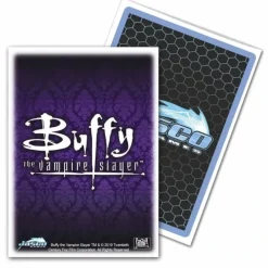 Cards>Buffy the Vampire Slayer Buffy Crest 100 Standard Size Card Sleeves - Your Source for Gaming Essentials