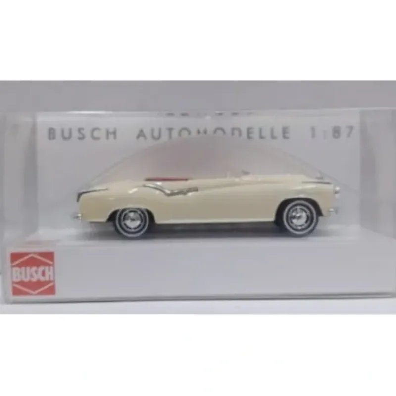 Hot Busch 43150 HO Cream Colored 1958 Borgward Isabella Convertible - Your Source for Gaming Essentials Trains