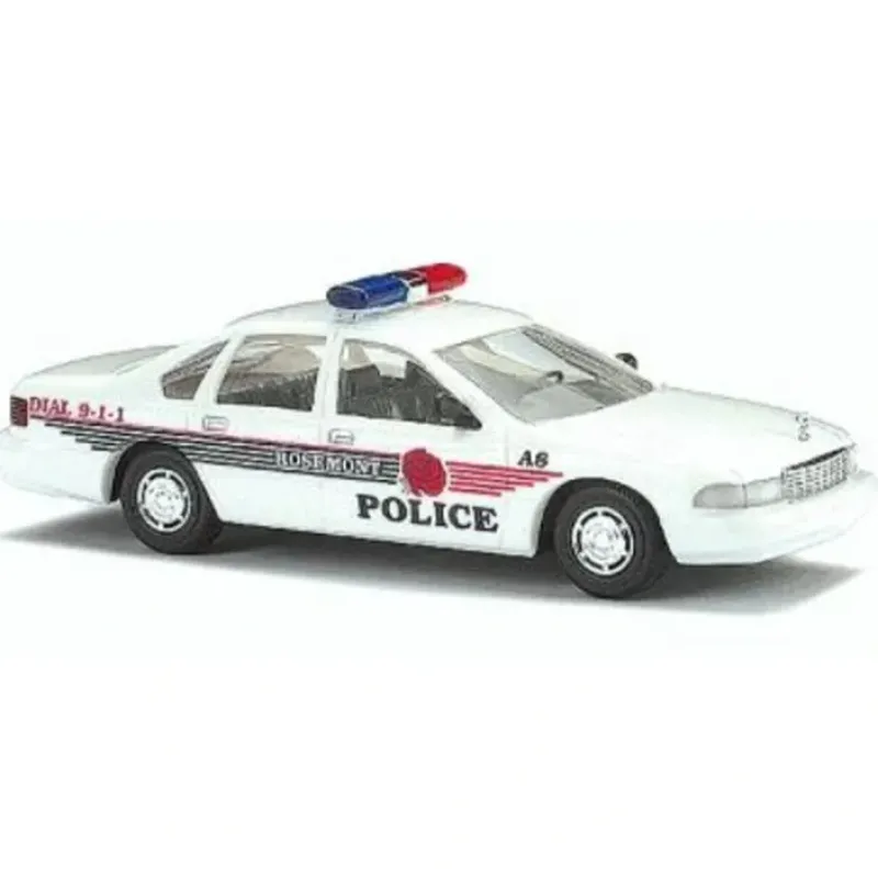 New Busch 47624 HO Rosemont Chevrolet Caprice Police Sedan - Your Source for Gaming Essentials Trains