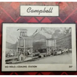 New Campbell Scale Models 357-995 HO/HOn3 Coaling Station Kit - Your Source for Gaming Essentials Trains