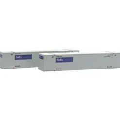 Con-Cor 453036 N FedEx Monon 53' Rivet-Side Container #2 (Pack of 2) - Your Source for Gaming Essentials Trains