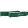 Online Con-Cor 453038 N Hub Group Monon 53' Rivet-Side Container #2 (Pack of 2) - Your Source for Gaming Essentials Trains