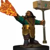 Tabletop Miniatures>D&D Icons of the Realms Premium Figure, Painted Miniature: (W6) Dwarf Cleric Male - Your Source for Gaming Essentials