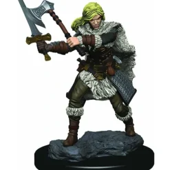 D&D Icons of the Realms Premium Figure, Painted Miniature: Human Female Barbarian - Your Source for Gaming Essentials* Best