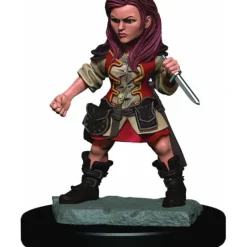 Tabletop Miniatures>D&D Icons of the Realms Premium Figure, Painted Miniature: Halfling Female Rogue - Your Source for Gaming Essentials