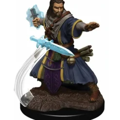 Tabletop Miniatures>D&D Icons of the Realms Premium Figure, Painted Miniature: (W5) Human Wizard Male - Your Source for Gaming Essentials
