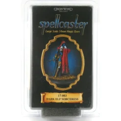 Tabletop Miniatures>Dark Elf Sorceress #17-003 Classic Ral Partha Fantasy RPG Metal Figure - Your Source for Gaming Essentials