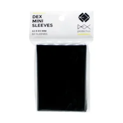 Cards>Dex Protection Mini 62 x 89mm Playing Card Dex Sleeves (60) - Choose Your Color - Your Source for Gaming Essentials