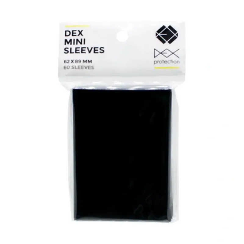 Cards>Dex Protection Mini 62 x 89mm Playing Card Dex Sleeves (60) - Choose Your Color - Your Source for Gaming Essentials