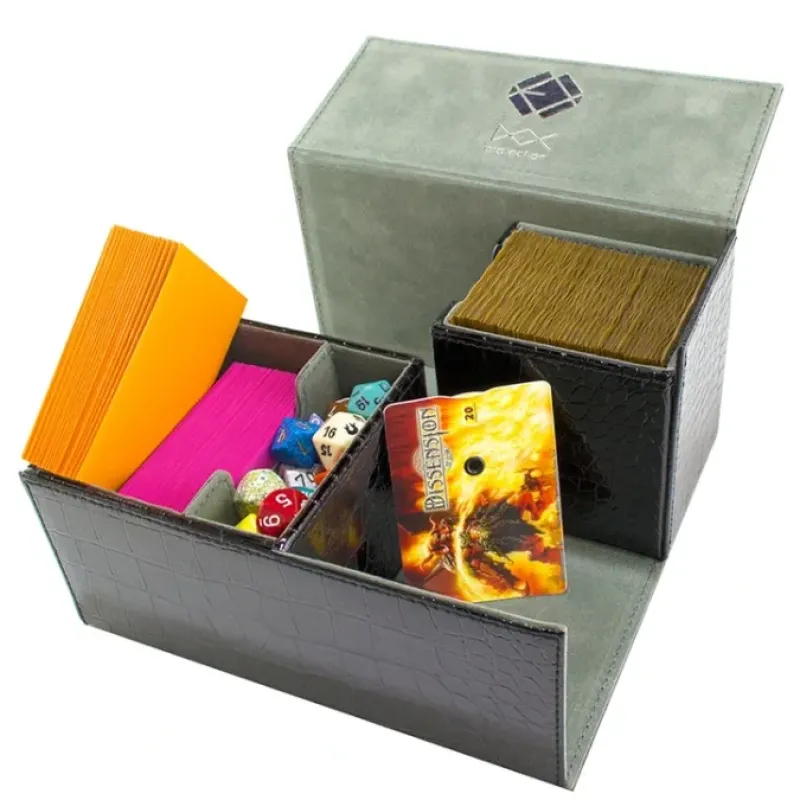 Cards>Dex Protection Safari Line Deck Box Large - Crocodile - Your Source for Gaming Essentials