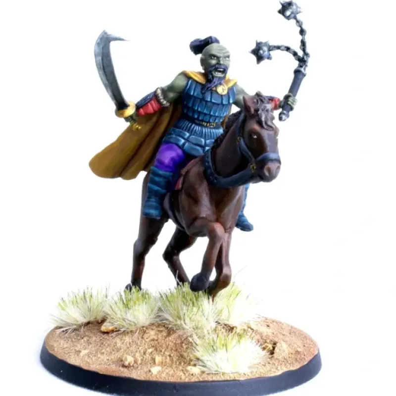 Tabletop Miniatures>DGS Games Grular Invaders Kor-Khan, Mounted #102013 Unpainted Freeblades Figure - Your Source for Gaming Essentials