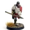 Tabletop Miniatures>DGS Games Militia Spearman #103008 Unpainted 32mm Scale Freeblades Metal Figure - Your Source for Gaming Essentials