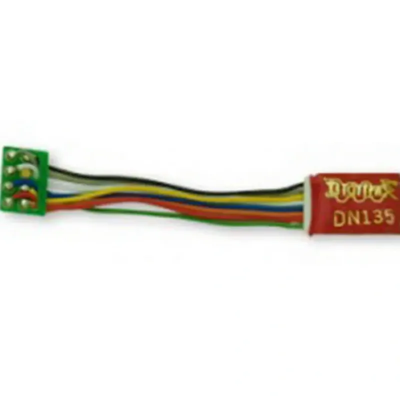 Best Digitrax DN135PS N/HO Mobile Decoder w/ DCC 3.2" Wires 3-Function 8-Pin 1A - Your Source for Gaming Essentials Trains