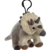 Toys>Dinosaurs 6" Aurora Plush Triceratops Clip On - Your Source for Gaming Essentials