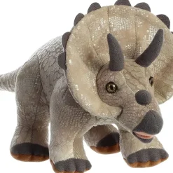 Toys>Dinosaurs 13" Aurora Plush Triceratops - Your Source for Gaming Essentials