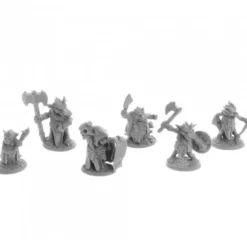 Dungeon Dwellers Ratpelt Kobold Leaders (6) #07053 Bones USA Unpainted Plastic - Your Source for Gaming Essentials* Clearance