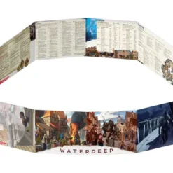 Board Games>Dungeons and Dragons RPG: Waterdeep - Dragon Heist DM Screen - Your Source for Gaming Essentials