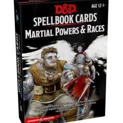 Board Games>Dungeons and Dragons RPG Spellbook Cards - 61 Card Martial Powers and Races Deck - Your Source for Gaming Essentials