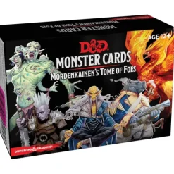 Board Games>Dungeons and Dragons RPG Monster Cards - Mordenkainen's Tome of Foes - Your Source for Gaming Essentials
