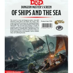 Board Games>Dungeons and Dragons RPG: Of Ships and the Sea DM Screen - Your Source for Gaming Essentials