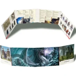 Board Games>Dungeons and Dragons RPG Tyranny of Dragons- Hoard of the Dragon Queen DM Screen - Your Source for Gaming Essentials