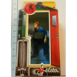 Elita Modelle 10024 Siting man with box figure - Your Source for Gaming Essentials Trains